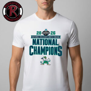 Notre Dame Fighting Irish 2026 NCAA Men’s Fencing National Champions Unisex T Shirt