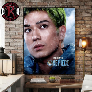 One Piece Into The Grand Line Mackenyu as Roronoa Zoro Poster Canvas Decor
