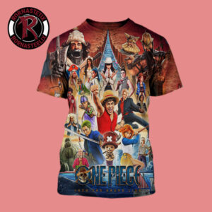 One Piece Live Action Season 2 Poster For All Characters Movie Now Playing On Netflix All Over Print Shirt