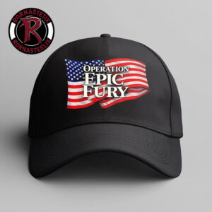 Operation Epic Fury Military Patriotic Army Tactical Hat Cap