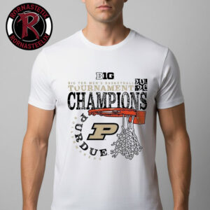 Purdue Boilermakers 2026 Big Ten Men’s Basketball Tournament Champions Cut Nets Unisex T Shirt
