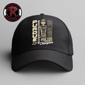 Purdue Boilermakers Champions Men’s Basketball Big Ten Tournament 2026 Hat Cap