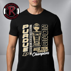 Purdue Boilermakers Champions Men’s Basketball Big Ten Tournament 2026 Unisex T Shirt