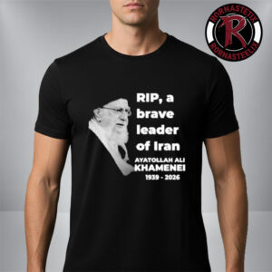 RIP Ayatollah Ali Khamenei 1939-2026 A Brave Leader Of Iran Unisex T Shirt