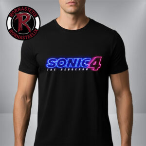 Sonic The Hedgehog 4 Movie Logo Unisex T Shirt