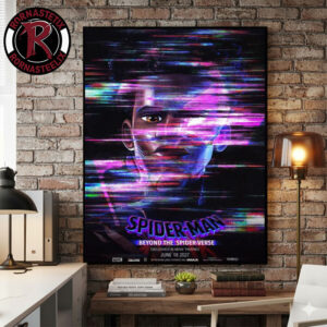 Spider Man Beyond The Spider Verse In Movie Theaters On June 18 2027 Art By gc50art Poster Canvas Decor