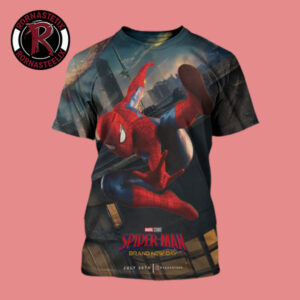 Spider Man Brand New Day July 30 2026 Poster For New Trailer Art By Wagsantos All Over Print Shirt
