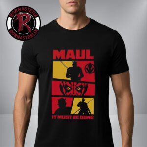 Star Wars Maul Shadow Lord It Must Be Done Unisex T Shirt