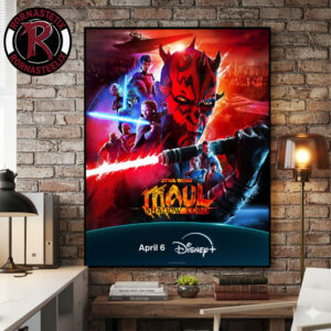 Star Wars Maul Shadow Lord The Age Of Maul Begins On April 6 2026 Disney Plus Poster Canvas Decor