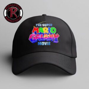 Super Mario Galaxy Movie Logo 2026 Hat Cap