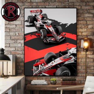 TGR Haas F1 Team x Godzilla Ready New Car For Japanese Grand Prix 2026 Poster Canvas Decor