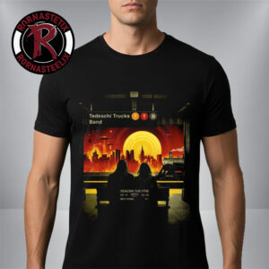 Tedeschi Trucks Venue Poster At Beacon Theatre On March 10 To 14 2026 New York Unisex T Shirt