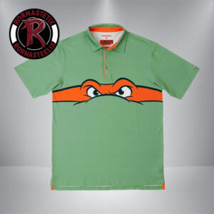 Teenage Mutant Ninja Turtles Michelangelo RSVLTS Polo Shirt