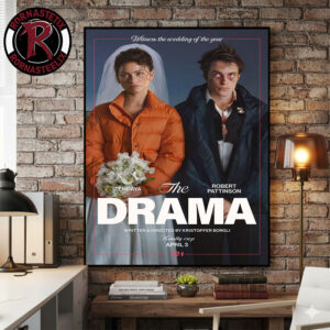 The Drama Movie 2026 Witness The Wedding Of The Year In Theaters On April 3 2026 Poster Canvas Decor