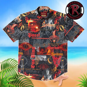 The Lord Of The Rings Forces Of Mordor RSVLTS Man And Women Hawaiian Shirt