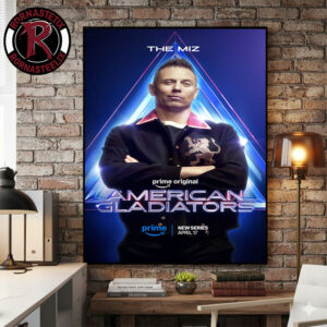 The Miz For American Gladiators New Series On April 17 2026 Poster Canvas Decor