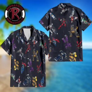 Transformers Robot Autobots All Characters Iconic Hawaiian Shirt