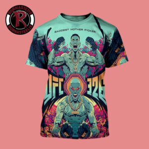 UFC 326 Max Holloway vs Charles Oliveira BMF Baddest Mother Fucker Live On March 7 2026 Art By Ryan Smallman All Over Print Shirt