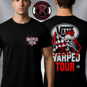 Vans Warped Tour 2026 Outlaw Unisex T Shirt Two Sided