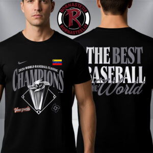 Venezuela Baseball Nike Champions Tee 2026 World Baseball Classic Locker Room Unisex T Shirt Two Sided