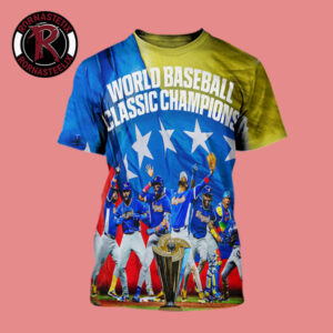 Venezuela World Baseball Classic Champions 2026 For The First Time All Over Print Shirt