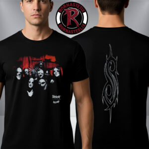 Welcome Skateboards x Slipknot Masks Boxy Contrast Stitch Thermal Unisex T Shirt Two Sided