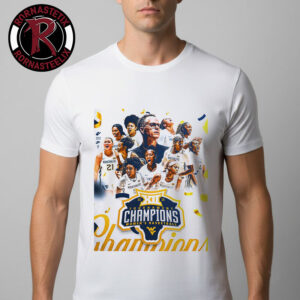 West Virginia Mountaineers 2026 Big 12 Tournament Women’s Basketball Champions Unisex T Shirt
