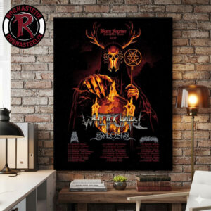 Whitechapel Burn Forever European Tour 2027 Schedule Tour Dates Poster Canvas Decor