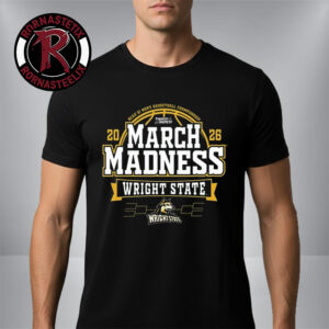 Wright State Raiders March Madness 2026 NCAA Division I Men’s Basketball Championship Unisex T Shirt