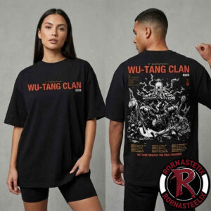 Wu Tang Clan Forever The Final Chamber Tour 2026 Artwork by Takashi Okazaki Unisex T Shirt