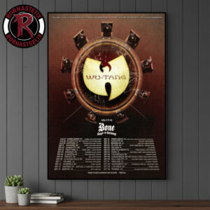 Wu Tang Clan The Final Chamber Tour 2026 Returns Schedule Dates Poster Canvas Decor