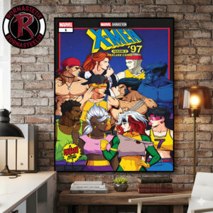 X-Men 97 Season 2 Prelude Comic Art By Salva Espin Poster Canvas Decor