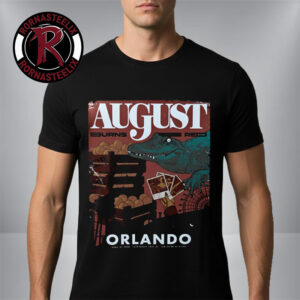 August Burns Red Orlando 2026 At Lake Buena Vista The House Of Blues On April 16 2026 Unisex T Shirt