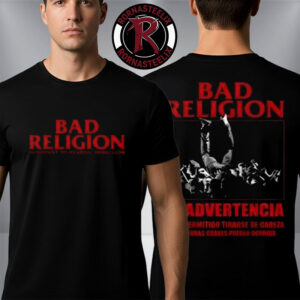 Bad Religion Latin America Tour 2026 At Estadio Malvinas Argentinas Buenos Aires Argentina Unisex T Shirt Two Sided