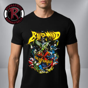 Band Maid World Tour 2026 Comic Omeisyusama Design By Shun Suzuki And Yokun Unisex T Shirt