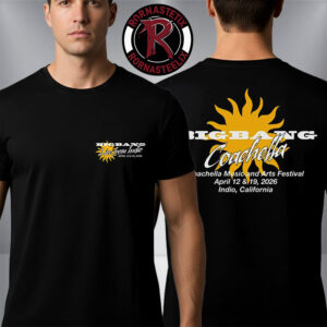 Big Bang Coachella 2026 Music And Arts Festival Merch Indio California On April 12 19 2026 Unisex T Shirt Two Sided