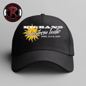 Big Bang Coachella 2026 Music And Arts Festival Merch Live From Indio California On April 12 19 2026 Hat Cap