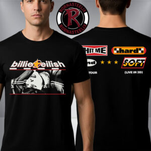 Billie Eilish Hit Me Hard And Soft The Tour Live in 3D Merch Billie Upside Down Live in 3D Unisex T Shirt Two Sided