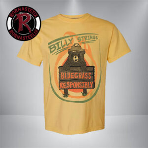Billy Strings Spring 2026 Exclusive Merch Bluegrass Responsibly Unisex T Shirt