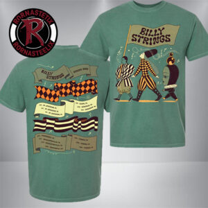 Billy Strings Spring 2026 Exclusive Merch Parade Tee With Dates Unisex T Shirt