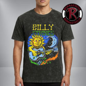 Billy Strings Spring 2026 Exclusive Merch Sun And Moon Boss Dog Washed T Shirt