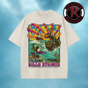 Billy Strings Springs 2026 St Augustine Single Night On April 2 4 2026 At St Augustine Amphitheatre Washed T Shirt