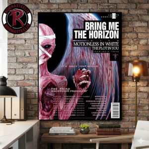 Bring Me The Horizon North America The Third Ascension Program 2026 Schedule Dates List Poster Canvas Decor