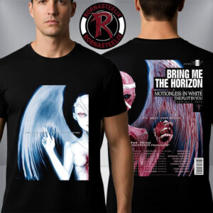 Bring Me The Horizon North America The Third Ascension Program 2026 Schedule Dates List Unisex T Shirt Two Sided