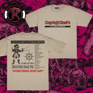 Cap’n Clark’s Ottoman Empire Everything Must Go Unisex T Shirt