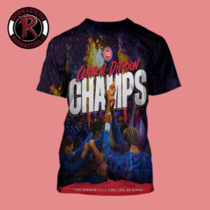 Celebrates Detroit Pistons NBA Central Division Champions 2026 All Over Print Shirt