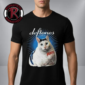 Deftones World Tour 2026 Merch Tee Huh Around The Fur Cat Meme Palacio De Los Deportes Mexico City Unisex T Shirt