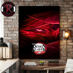 Demon Slayer Infinity Castle Part 2 Douma Demon Eyes Poster Canvas Decor