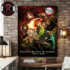 Demon Slayer Infinity Castle Part 2 New Key Visual The Night Belongs To Demons Until Now Poster Canvas Decor