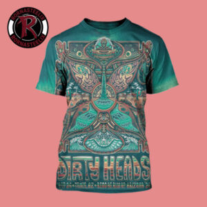Dirty Heads Reggae Rise Up Arizona ‘26 Exclusive Poster At Tempe AZ On April 17 2026 All Over Print Shirt